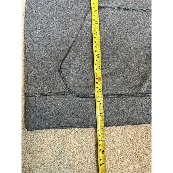 Reebok Hoodie Mens/ Teenagers Gray Printed Logo Speedwick Pull Over Jumper Sz S‎ - Picture 11 of 13